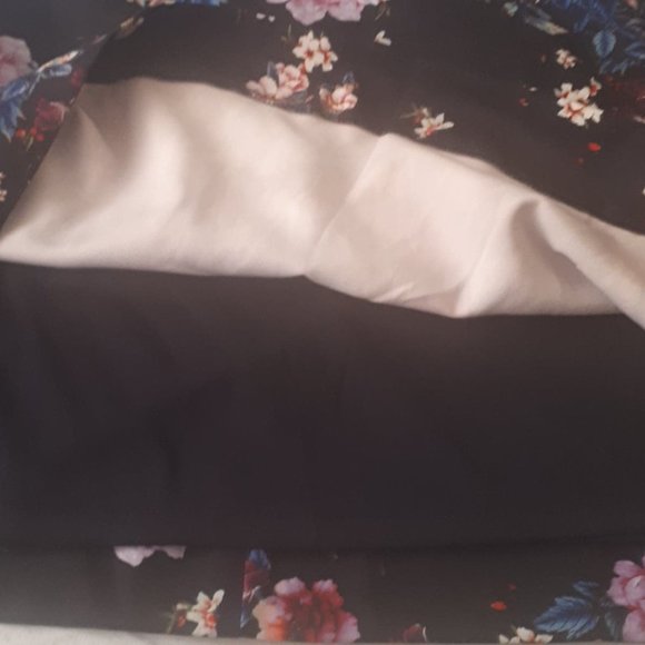 Tahari Floral Scuba Shift Dress size 14 Arthur SL - Picture 5 of 9